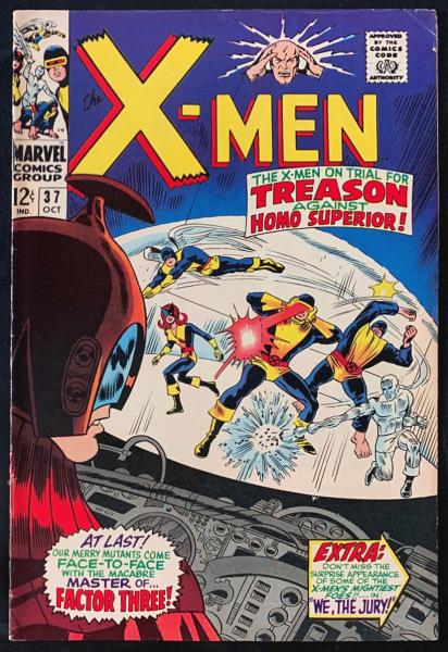 Uncanny X-men # 37 - 1st Appearance of the Mutant Master