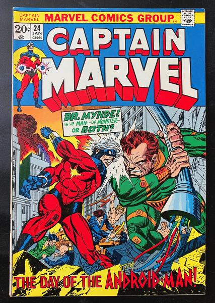Captain Marvel # 24 - The day of the Android-man !