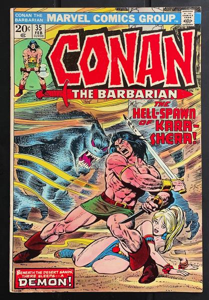 Conan the Barbarian # 35 - 