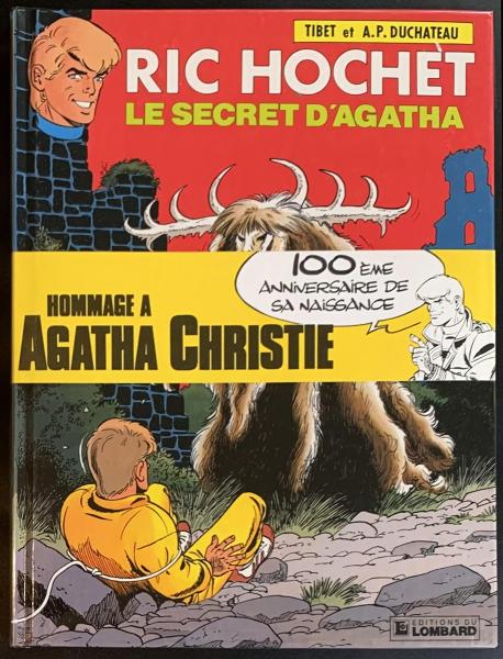 Ric Hochet # 48 - Le secret d'Agatha + bandeau de sortie