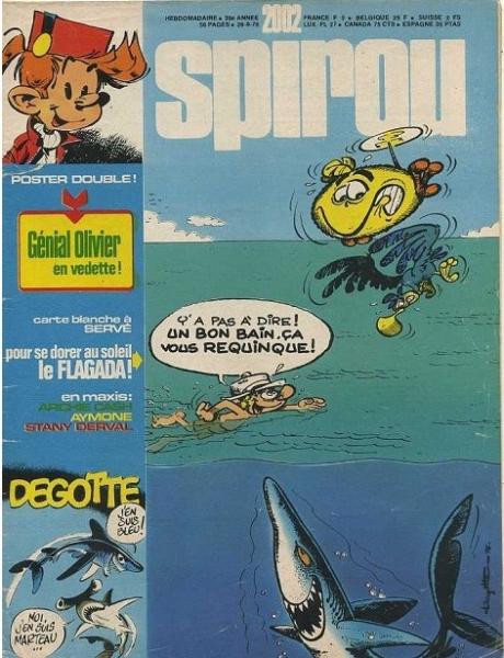Spirou (journal) # 2002 - Sans poster