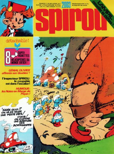 Spirou (journal) # 2003 - Sans vignettes