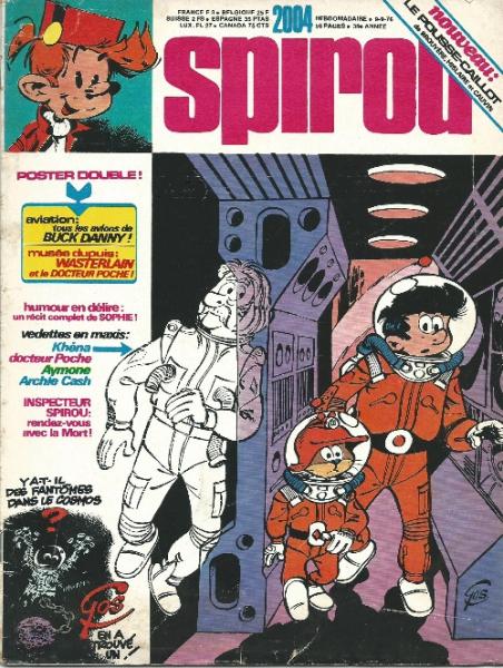 Spirou (journal) # 2004 - Sans poster