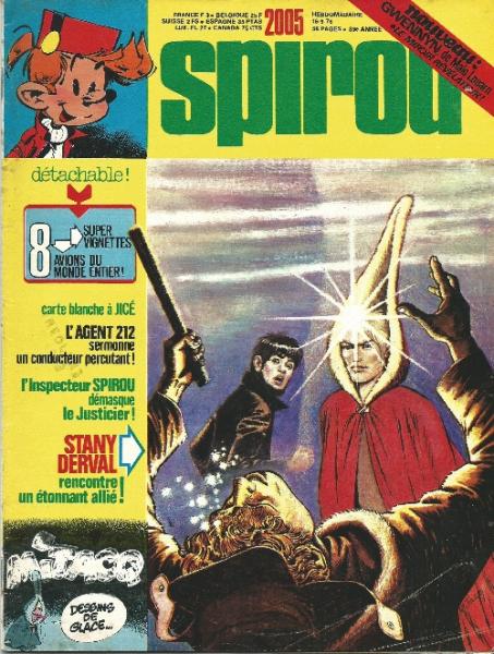 Spirou (journal) # 2005 - Sans vignettes