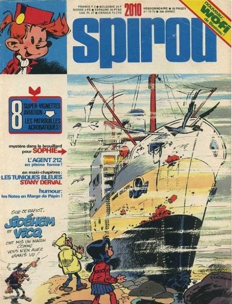 Spirou (journal) # 2010 - Sans vignettes