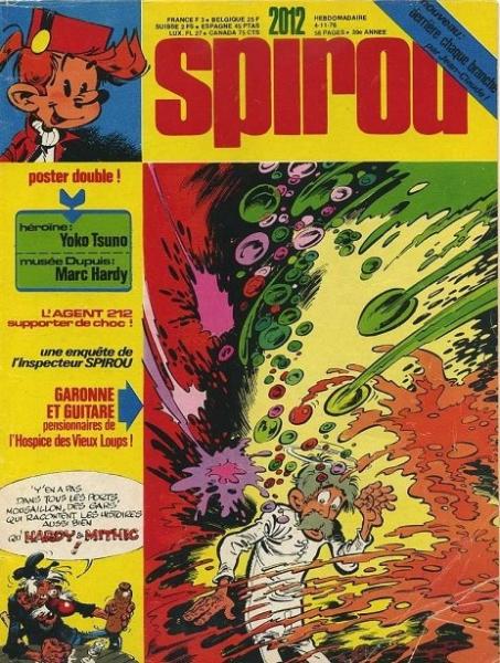 Spirou (journal) # 2012 - Sans poster