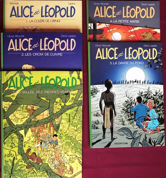 Alice et Léopold # 0 - Série complète en 5 tomes - EO