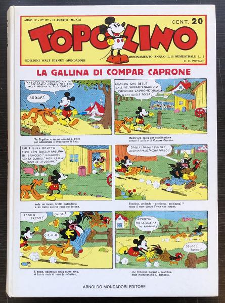 Topolino (collana grandi ristampa) # 0 - Recueil 1935 - 2 - 2ème semestre