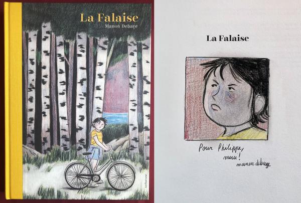 La Falaise + dédicace + ex-libris