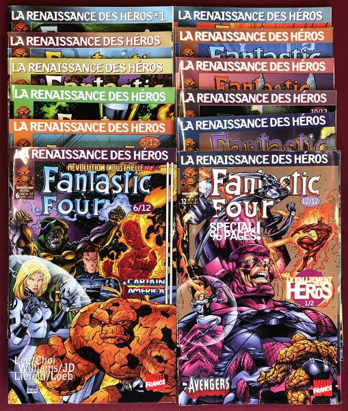 Fantastic four (la renaissance  des héros) # 0 - Série complète 1 à 12