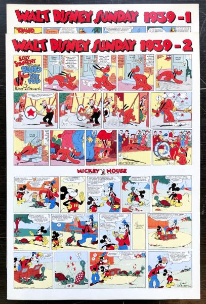 Walt Disney Sunday (Comic art collana) # 0 - 1939 1+2 fac-simile anastatica