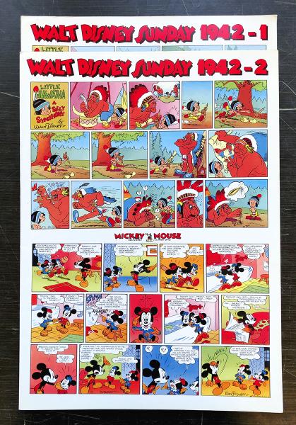 Walt Disney Sunday (Comic art collana) # 0 - 1942 1+2 fac-simile anastatica