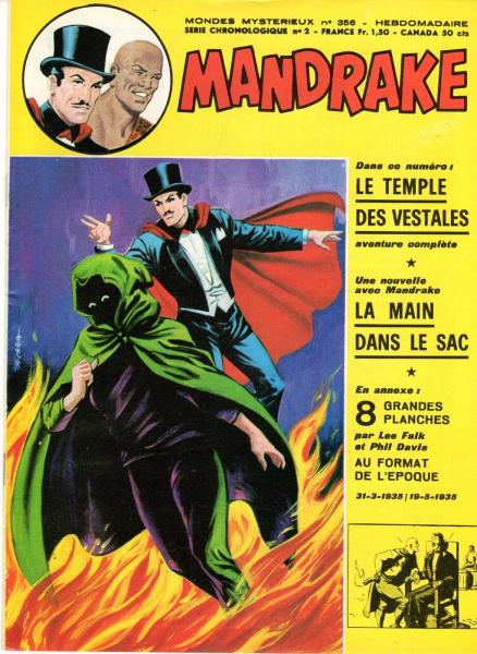 Mandrake # 356 - Le Temple des vestales