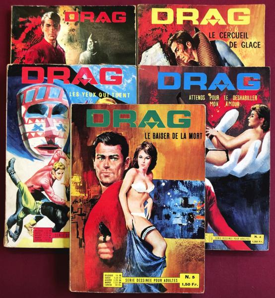 Drag # 0 - Série complète - 1 à 5 tomes - EO