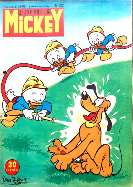 Le journal de Mickey (2ème série) # 208 - 