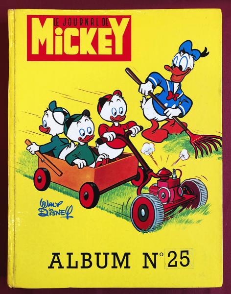 Journal de mickey (recueils) # 25 - Recueil éditeur - contient 522 à 538