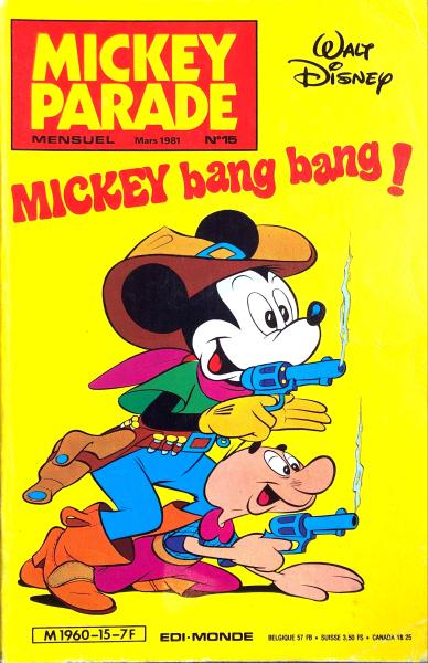 Mickey parade (deuxième serie) # 15 - Mickey bang bang!
