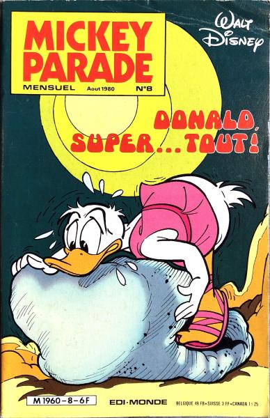 Mickey parade (deuxième serie) # 8 - Donald, super... tout!