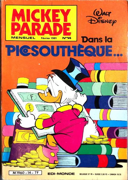 Mickey parade (deuxième serie) # 14 - Dans la Picsouthèque...
