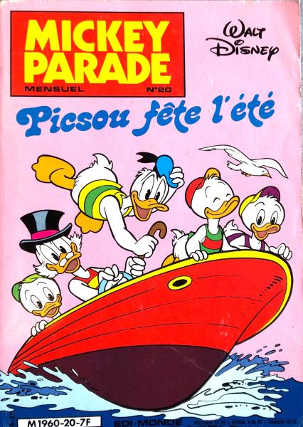 Mickey parade (deuxième serie) # 20 - Picsou fête l'été