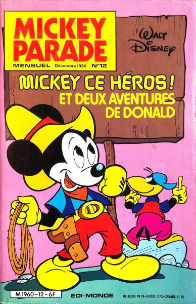 Mickey parade (deuxième serie) # 12 - Mickey ce héros!