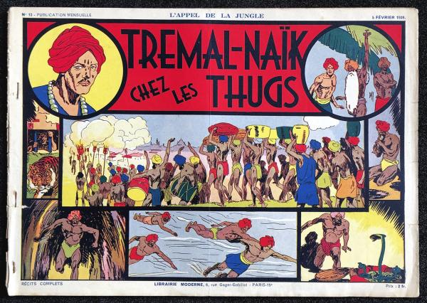 L'Appel de la jungle (avant-guerre) # 13 - Tremal-Naïk chez les Thugs