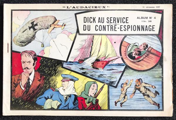 L'Audacieux (collection) # 4 - Dick au service du contre-espionnage