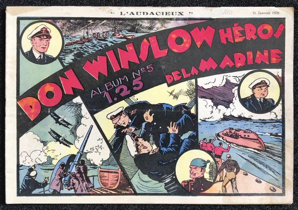 L'Audacieux (collection) # 5 - Don Winslow héros de la marine