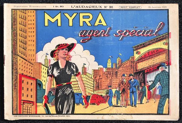 L'Audacieux (collection) # 36 - Myra agent spécial