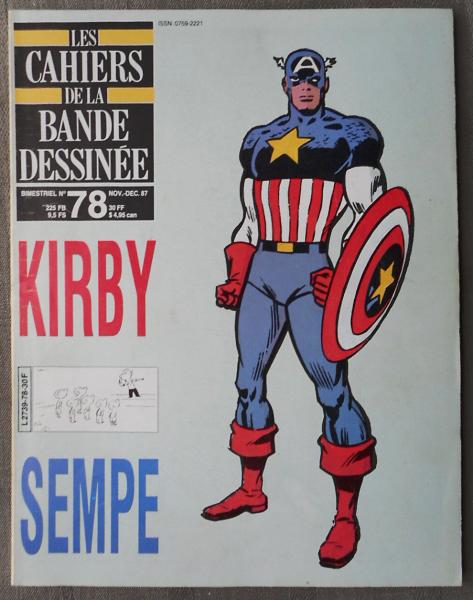 Schtroumpf - les cahiers de la bande dessinée # 78 - Kirby / Sempé