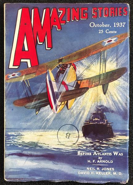 Weird tales # 0 - Octobre 1937 - cover Leo Morey