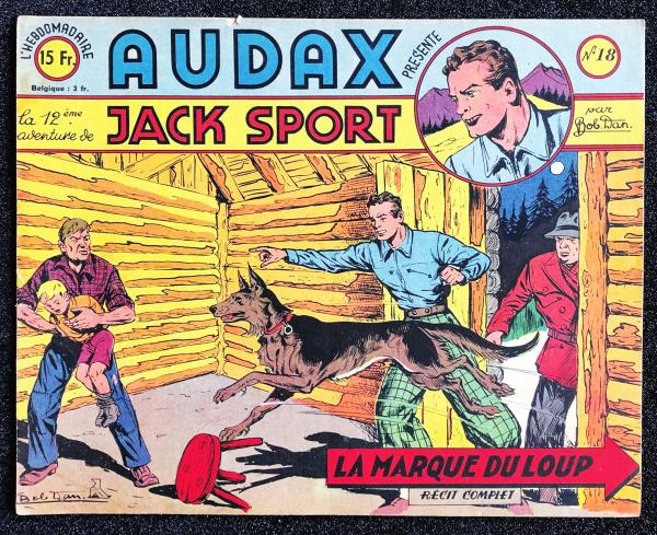 Audax 1ère série # 18 - Jack sport n°12 : La Marque du loup