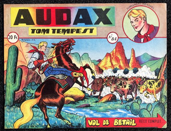 Audax 1ère série # 84 - Tom Tempest : vol de bétail