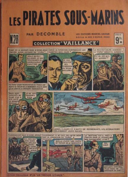 Collection "vaillances" # 28 - Les pirates sous-marins