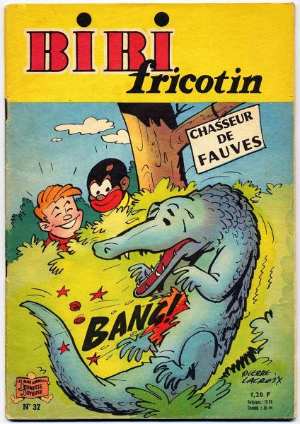 Bibi Fricotin (série après-guerre) # 37 - Bibi Fricotin chasseur de fauves