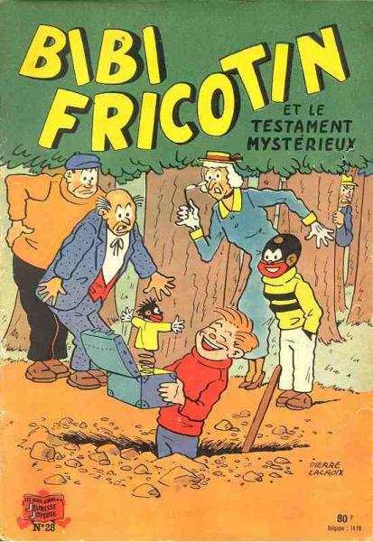 Bibi Fricotin (série après-guerre) # 28 - Bibi Fricotin et le testament mystérieux