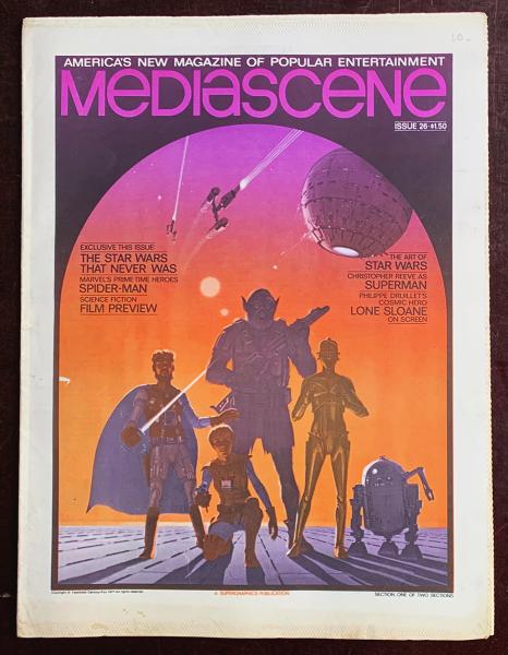 Mediascene # 26 - #26 - Star wars that never was / Superman double issue