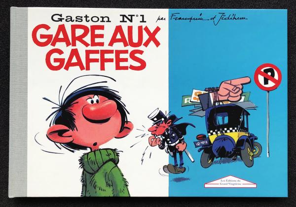 Gaston Lagaffe # 1 - Gaston Lagaffe 1 Gare aux gaffes - grand vingtième 495 ex. Golden creek