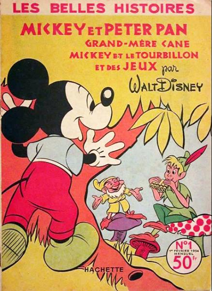 Les belles histoires de Walt Disney (2ème série) # 1 - Mickey et Peter Pan