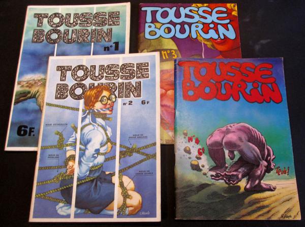 Tousse bourin # 0 - Tousse bourin collection complète t.1 à 4  1975/76