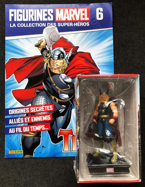 Figurines Marvel Panini # 6 - Thor - en boîte + magazine