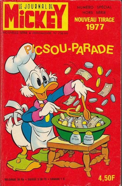 Mickey parade (mickey bis) # 756 - Picsou Parade - nouveau tirage