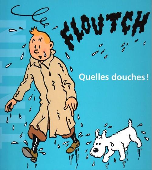 Tintin en actionnant l'image # 2 - Quelles douches ! - livre à systèmes
