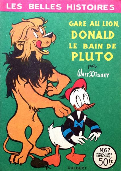 Les belles histoires de Walt Disney (2ème série) # 67 - Gare au lion, Donald
