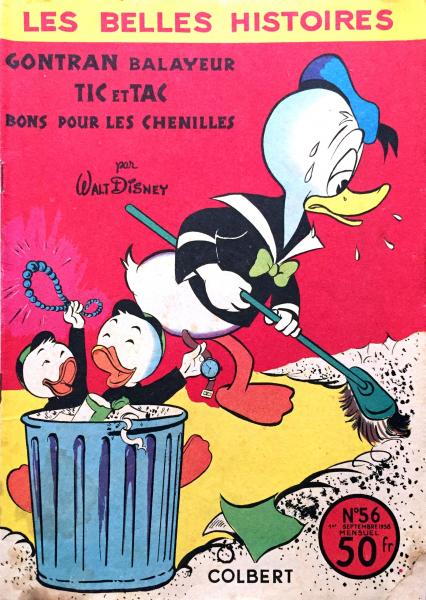 Les belles histoires de Walt Disney (2ème série) # 56 - Gontran balayeur