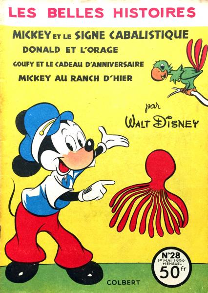 Les belles histoires de Walt Disney (2ème série) # 28 - Mickey et le signe cabalistique