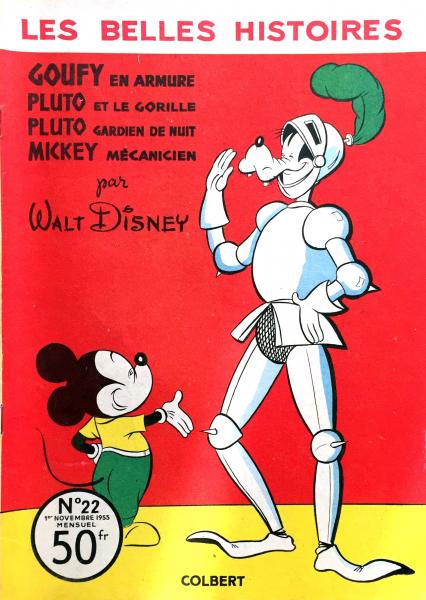 Les belles histoires de Walt Disney (2ème série) # 22 - Goufy en armure