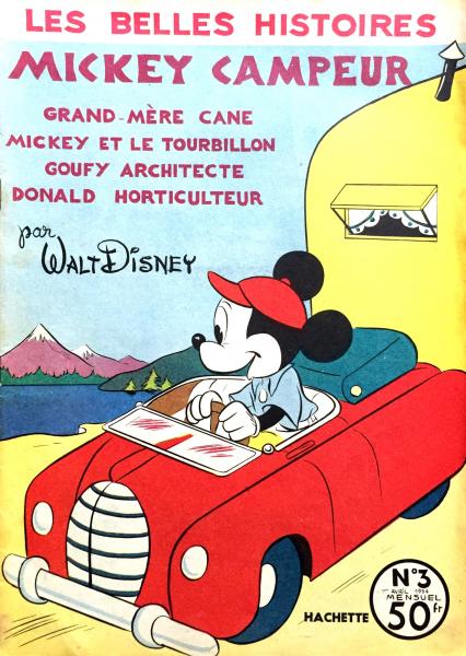 Les belles histoires de Walt Disney (2ème série) # 3 - Mickey campeur