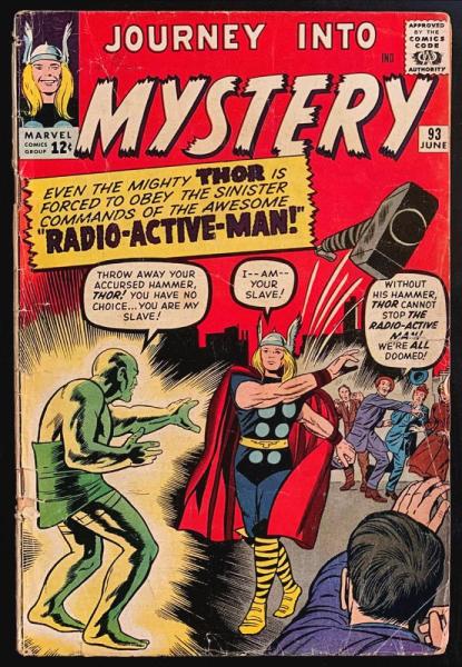 Journey into mystery # 93 - 1st Appearance of Radioactive man