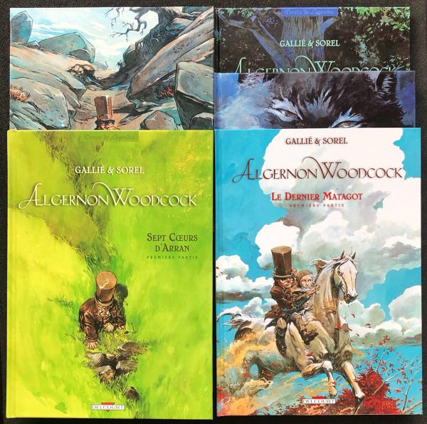 Algernon Woodcock # 0 - Collection complète 6 tomes EO avec coffret